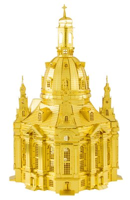 Металевий 3D конструктор Iconx Dresden Frauenkirche | Храм Фрауенкірхе ICX119 фото