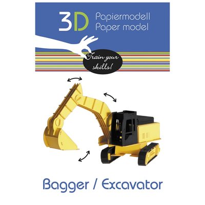 Ескаватор | Excavator Fridolin 3D модель 11581 фото